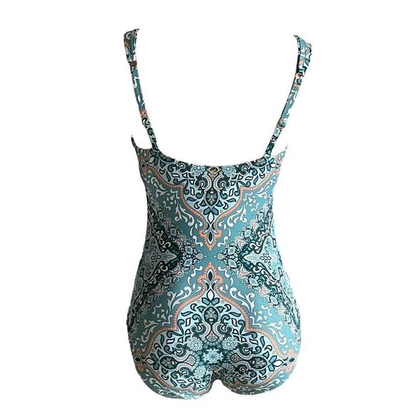 Jantzen Surplice Maillot One-Piece Swimsuit - Picture 5 of 6